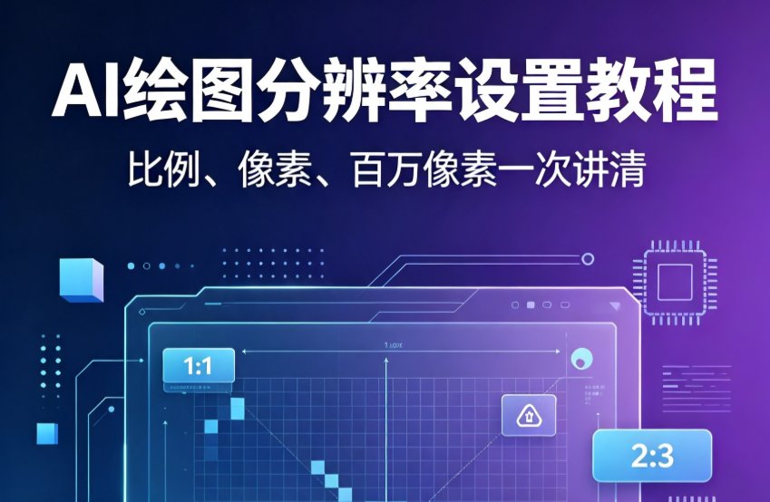 AI绘图精准分辨率设置教程（通用8对齐像素版）